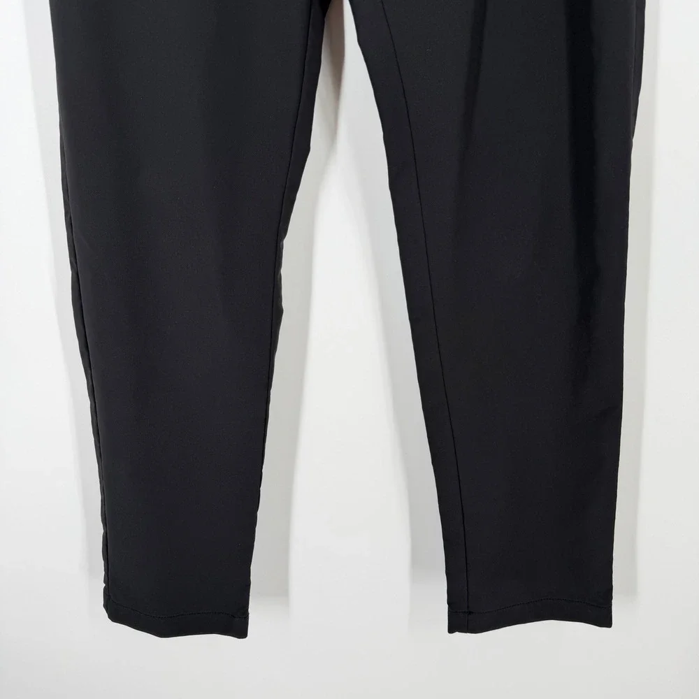 Banana Republic Mens‎ Black Chino Pants Size 32x32 Straight Fit Polyester